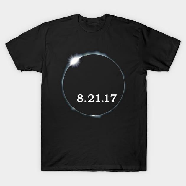 Total Solar Eclipse 08 21 2017 T-Shirt by Alfons